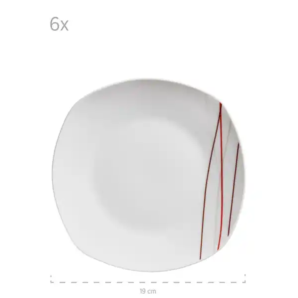 Bild 2 von Serie Sencilla, Tellerset 18 teilig für 6 Personen