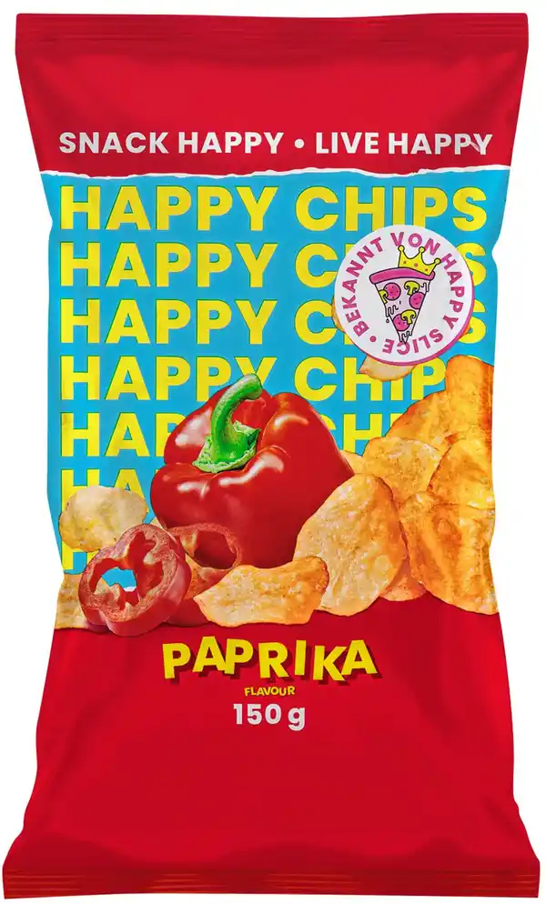 Bild 1 von HAPPY CHIPS Chips, 150-g-Packg.