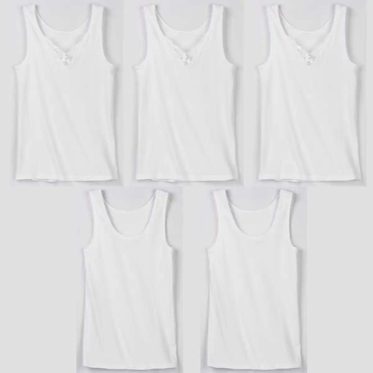 Bild 1 von Unterhemd 5er-Pack für Damen