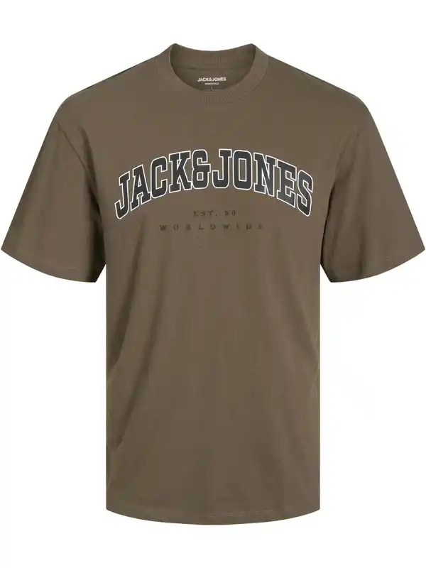 Bild 1 von Jack&Jones JJECALEB VARSITY TEE T-Shirt Braun