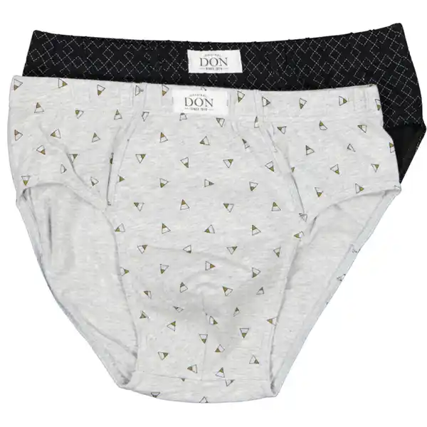 Bild 1 von Don Herrenslip 2er-Pack, Grau, L