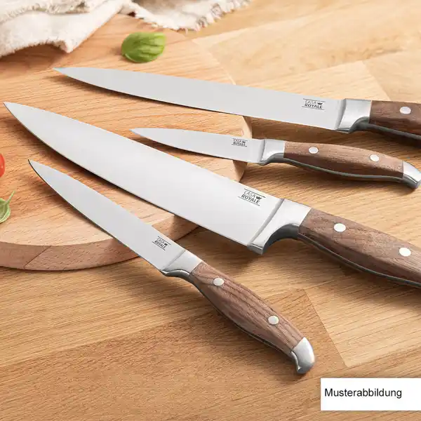 Bild 2 von Schälmesser mit Walnuss Holzgriff