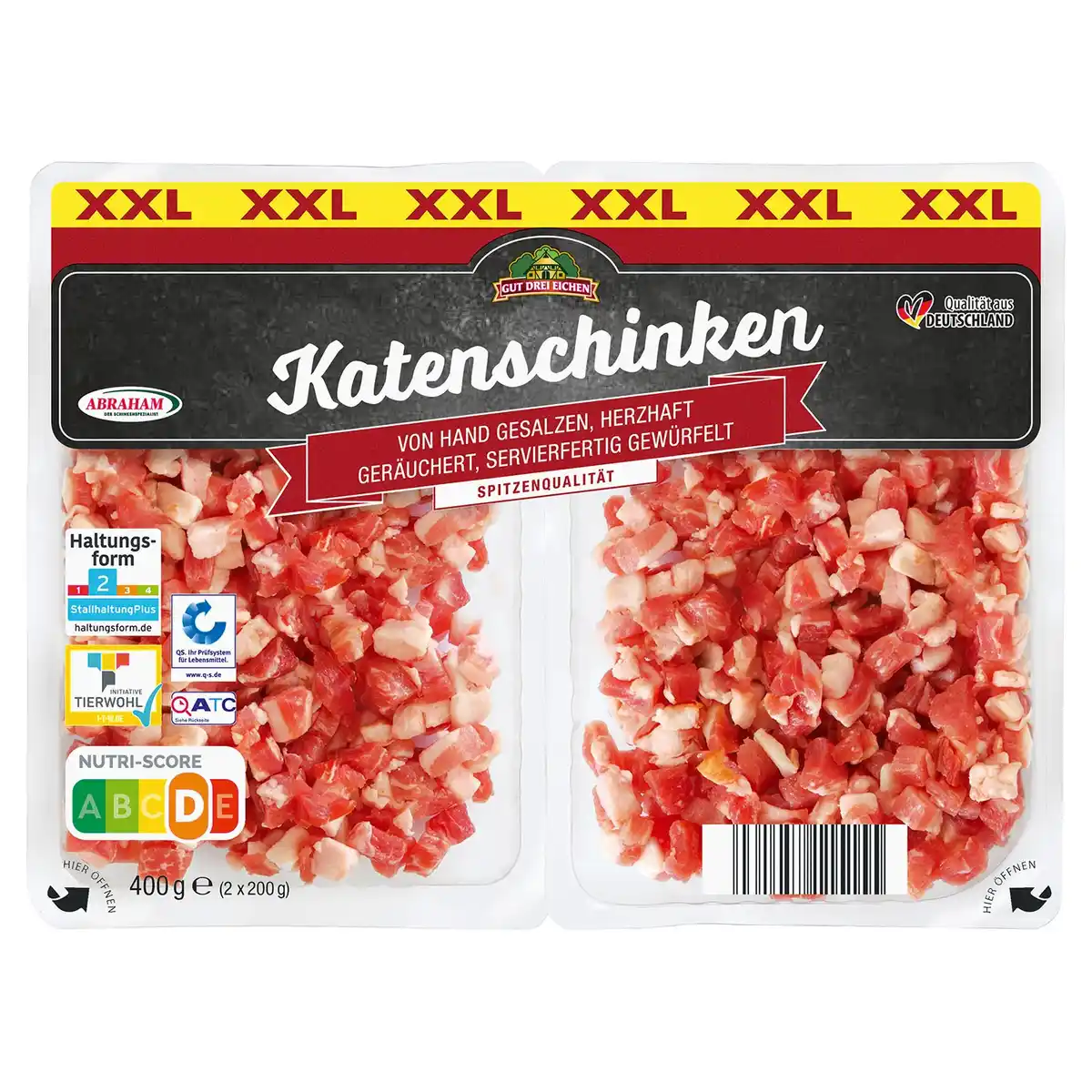 Bild 1 von GUT DREI EICHEN Katenschinkenwürfel 400 g