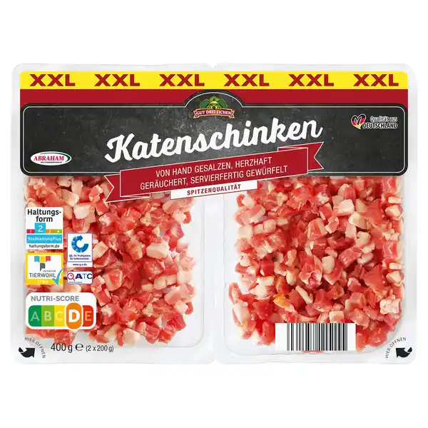 Bild 1 von GUT DREI EICHEN Katenschinkenwürfel 400 g