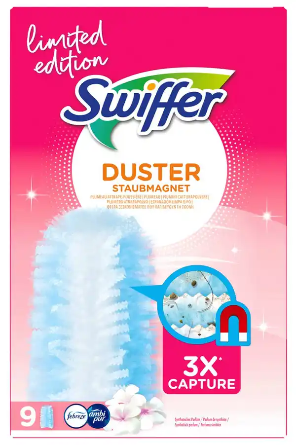 Bild 1 von SWIFFER Staubmagnet-Tücher Nachfüll. »Limited Edition«, 9-St.-Packg.