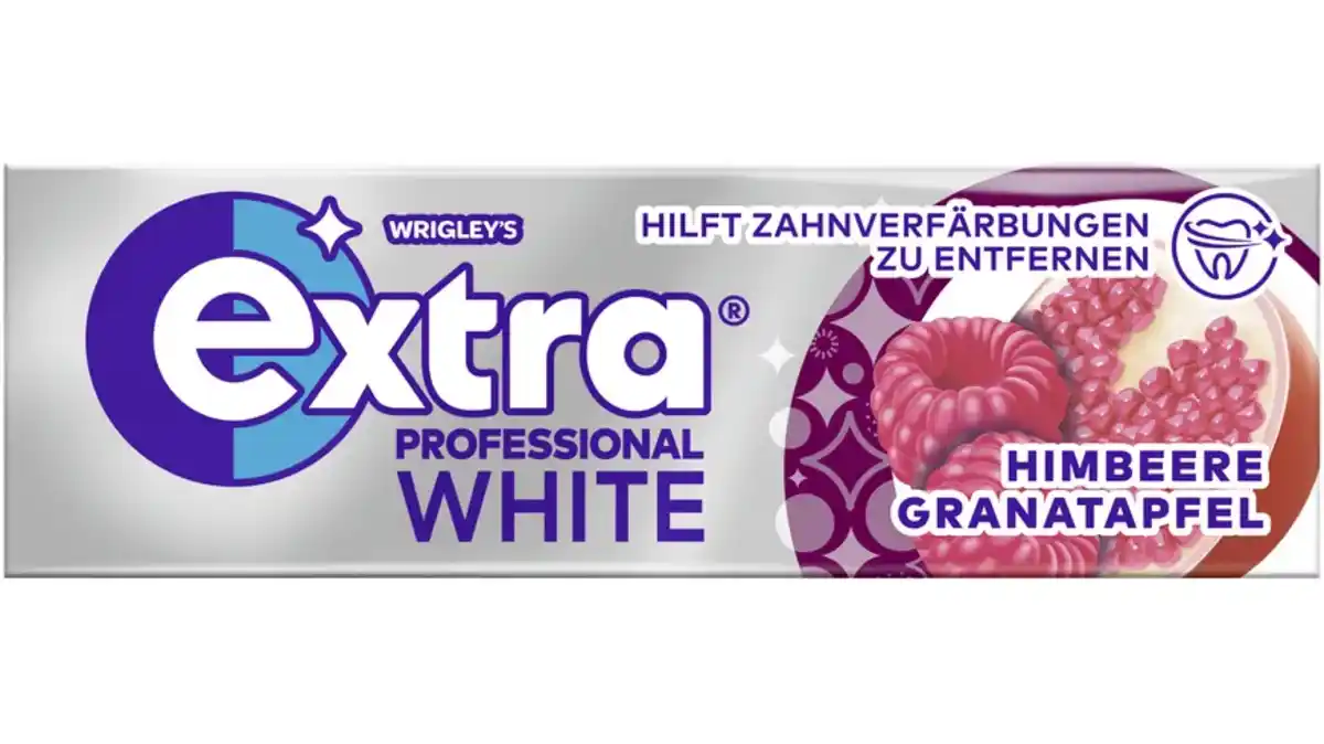 Bild 1 von Wrigley's Extra® Professional White Himbeere Granatapfel
