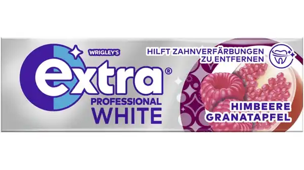 Bild 1 von Wrigley's Extra® Professional White Himbeere Granatapfel