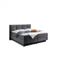 Bild 1 von Boxspringbett Portage, Stoff anthrazit, 160 x 200 cm