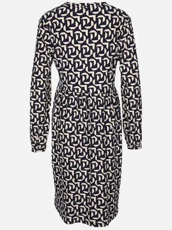 Bild 2 von Damen Kleid mit hübschem Print Blau