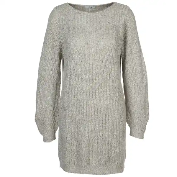 Bild 1 von Damen Longstrickpullover Grau