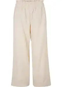 Leinen-Culotte, wadenlang, 42, Beige