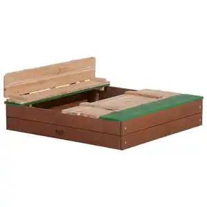 AXI Sandkasten Ella braun Holz B/H/L: ca. 95x20x100 cm