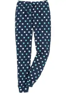 Pyjamahose, 36/38, Blau