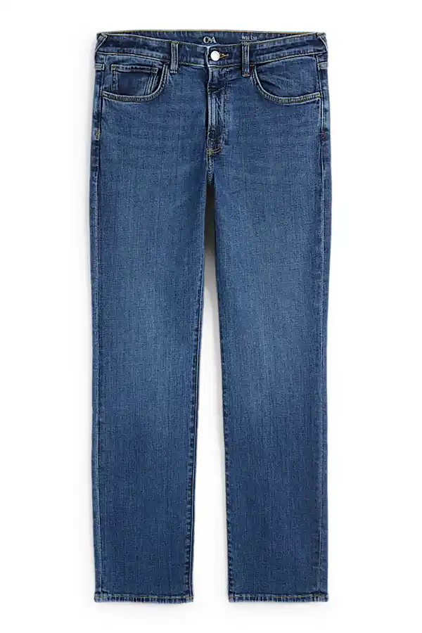 Bild 1 von C&A Straight Jeans-LYCRA®, Blau, Größe: W30 L32