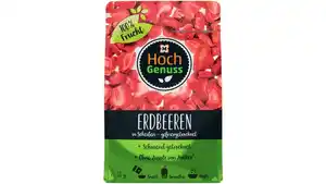 Hochgenuss Erdbeerchips gefriergetrocknet