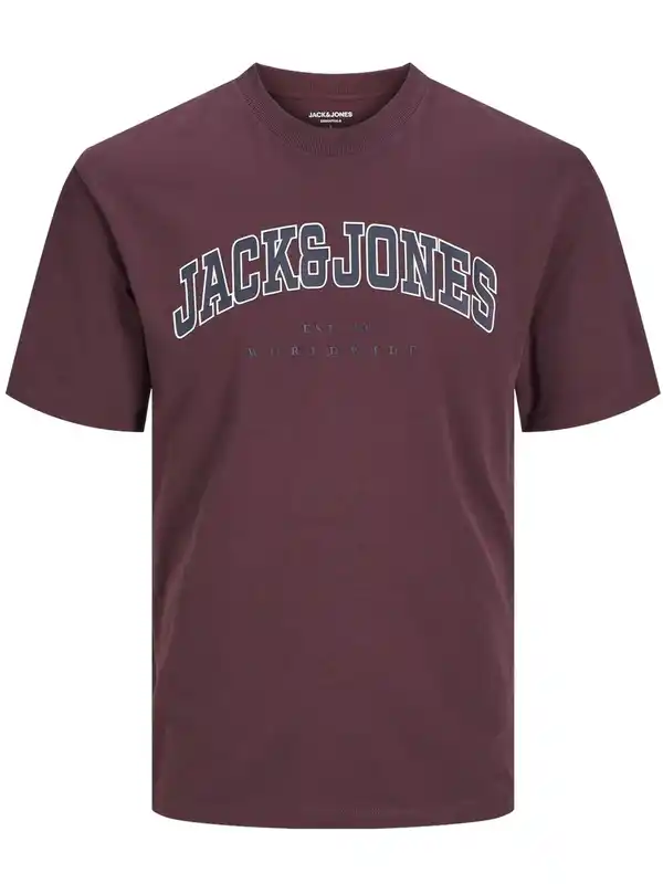 Bild 1 von Jack&Jones JJECALEB VARSITY TEE T-Shirt Rot