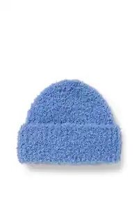 C&A Bouclé-Beanie, Blau, Größe: 1 size