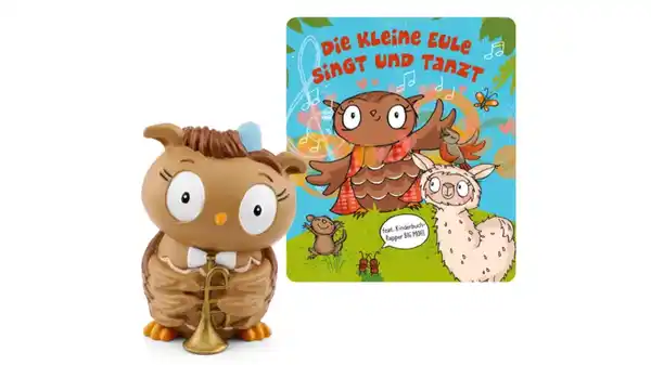 Bild 1 von tonies - Hörfigur für die Toniebox: Die Eule mit der Beule: Die kleine Eule singt und tanzt. Das 2. Liederalbum