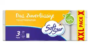 SoftStar Toilettenpapier Das Zuverlässige