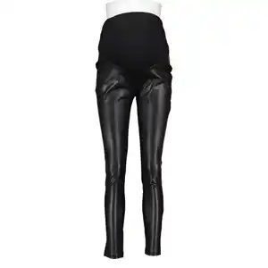 Damen-Umstandsleggings, Schwarz, 48