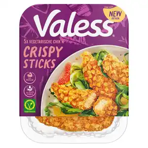 VALESS®  Vegetarische Chik’n-Crispy-Sticks 160 g