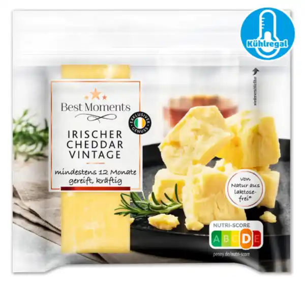 Bild 1 von BEST MOMENTS Irischer Cheddar*