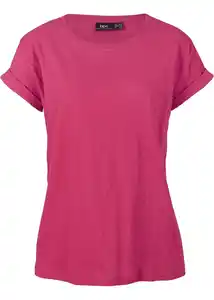 Boxy-Shirt, Kurzarm, 32/34, Pink