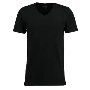 Herren-T-Shirt Kurze Ärmel, Schwarz, L