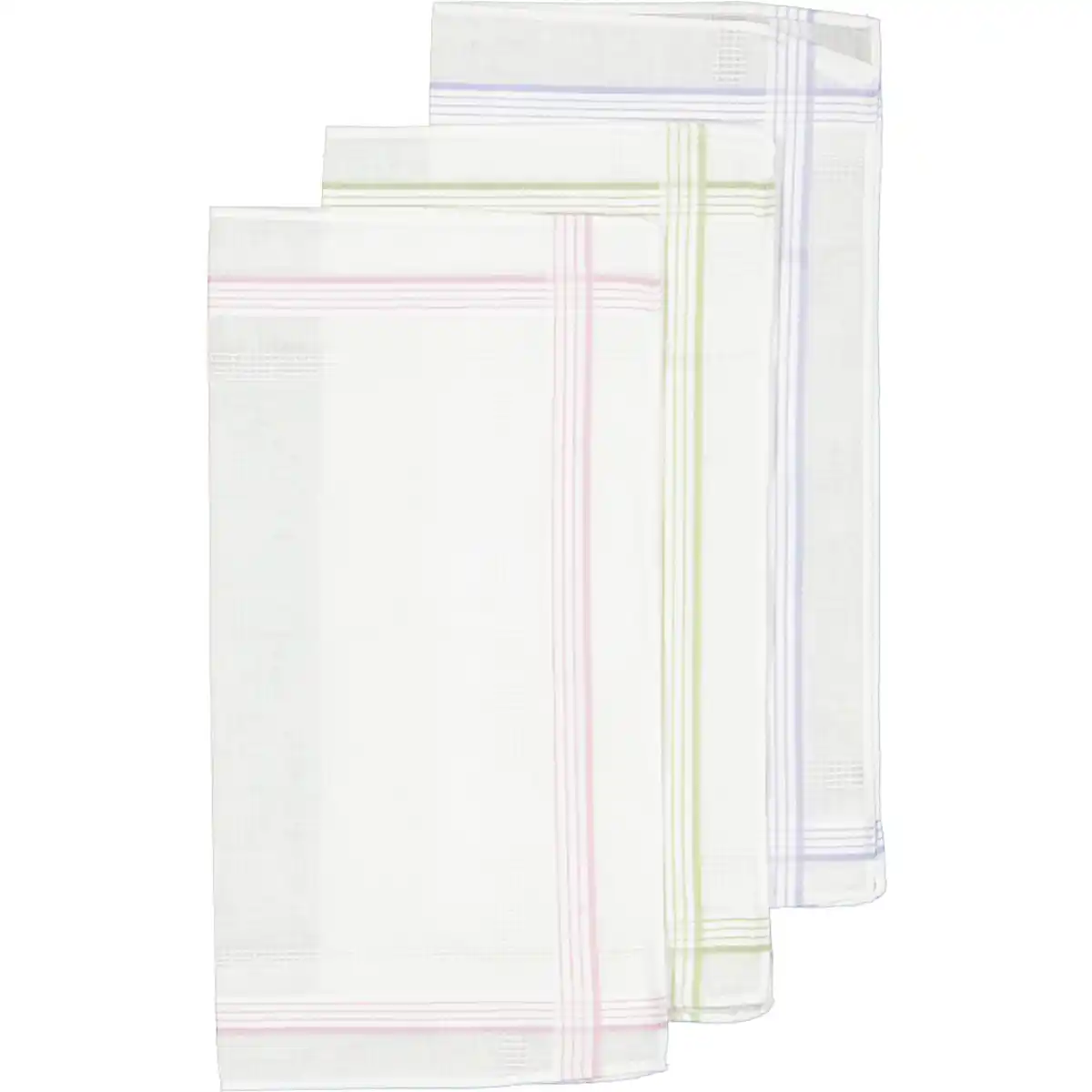 Bild 1 von Damentaschentuch 3er-Pack, Violett, 27x27