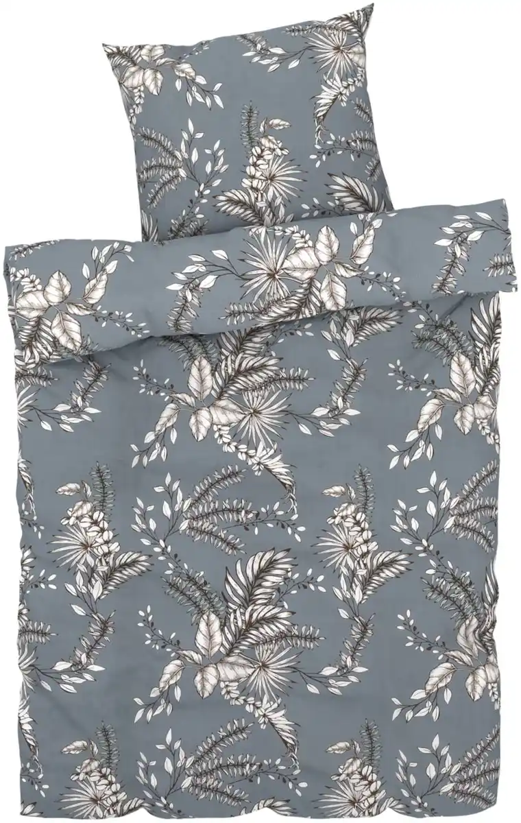 Bild 3 von LIV&BO® Renforcé-Wendebettwäsche-Set ca. 135 x 200/80 x 80 cm, 2-teilig