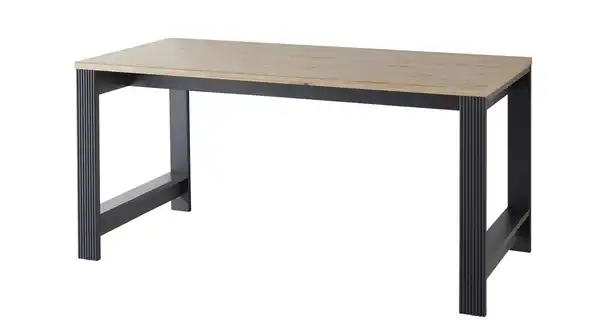 Bild 1 von Schreibtisch graphit - Artisan Eiche 160 cm - JASMIN