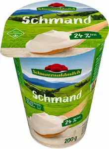 SCHWARZWALDMILCH Schmand, 24 % Fett, 200-g-Becher