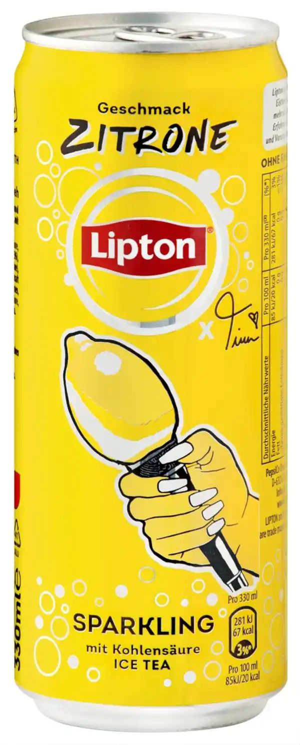 Bild 1 von LIPTON Ice Tea Sparkling, 0,33-l-Dose