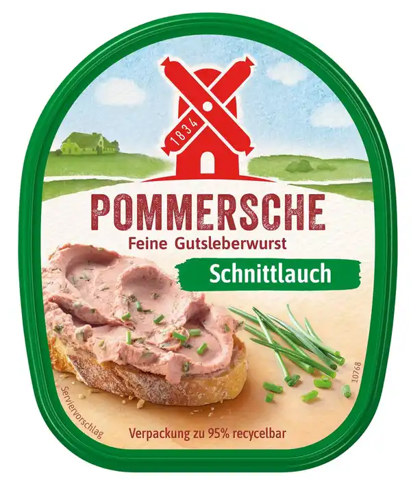 Bild 2 von RÜGENWALDER MÜHLE Teewurst oder Gutsleberwurst, 125-g-Becher