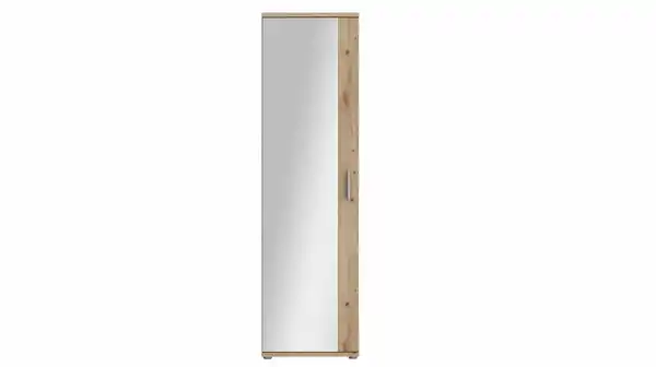 Bild 1 von Mehrzweckschrank mit Spiegel Eiche 50 x 179 cm - NET