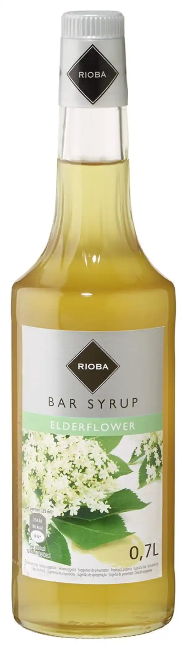 Bild 1 von RIOBA Bar Holunderblüten Syrup (700 ml)