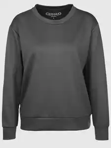 Damen Sport Sweatshirt Schwarz