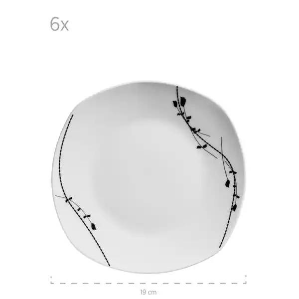 Bild 2 von Serie Londra, Tellerset 18 teilig für 6 Personen