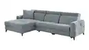 Bild 1 von Ecksofa grau 301 x 184 cm mit Relaxfunktion - MONACO