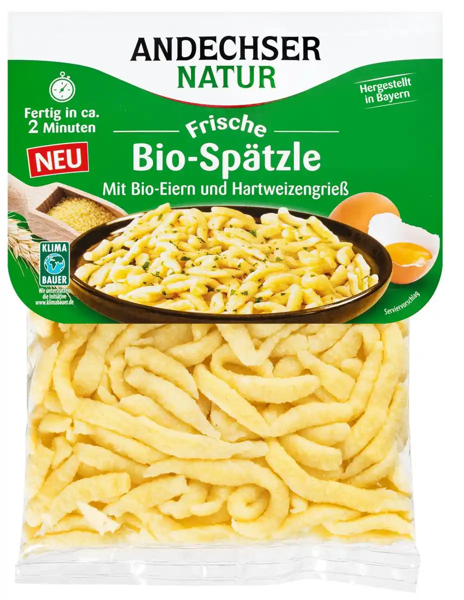 Bild 1 von ANDECHSER NATUR Frische Bio-Teigwaren, 250 - 300-g-Packg.