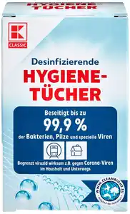 K-CLASSIC Hygiene-Tücher, 15-St.-Packg.