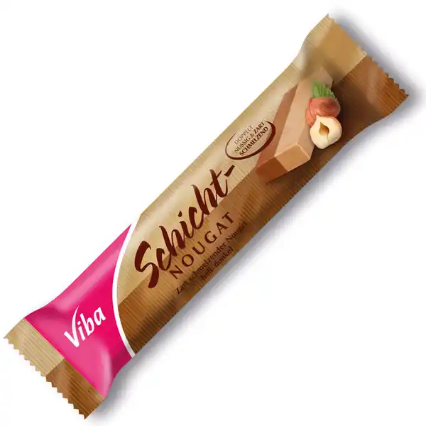 Bild 1 von Viba Schicht-Nougat Riegel, 75 g