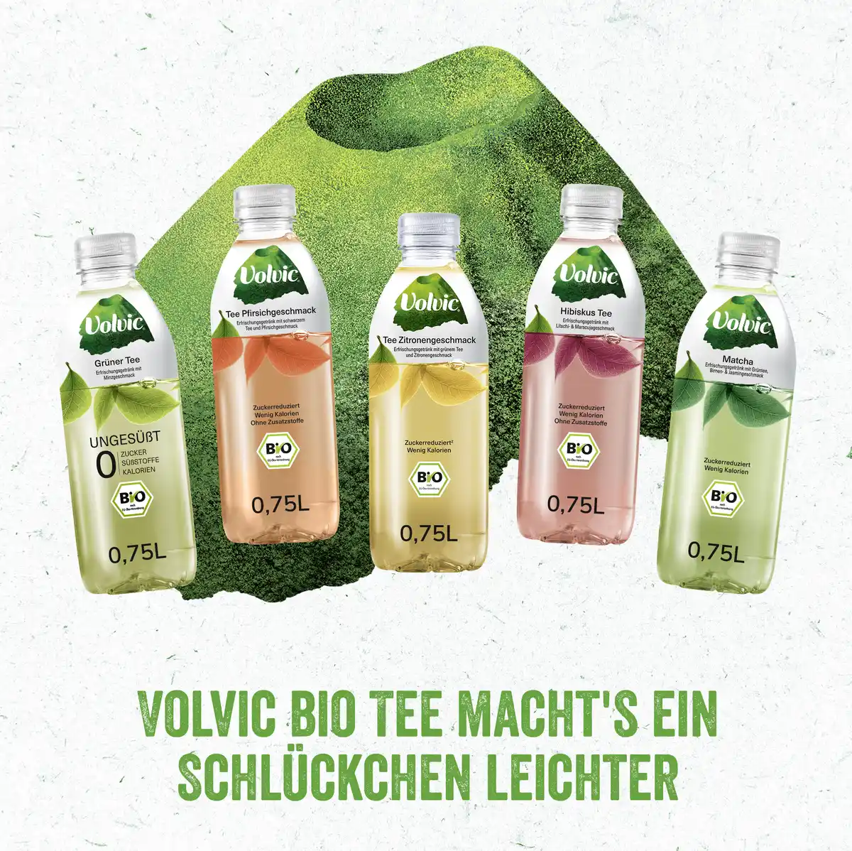 Bild 4 von Volvic Bio Tee Pfirsichgeschmack, 750 ml