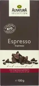 Alnatura Bio Sélection Espresso Schokolade, 100 g