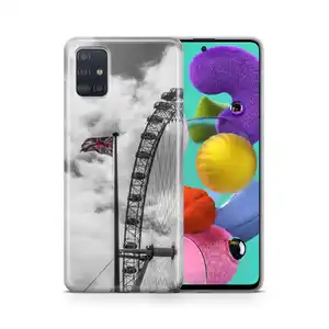 Schutzhülle für Huawei P20 Motiv Handy Hülle Silikon Tasche Case Cover Bumper... Huawei P20, London Riesenrad