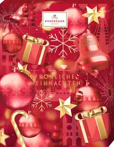 Niederegger Adventskalender Glamour, 300 g