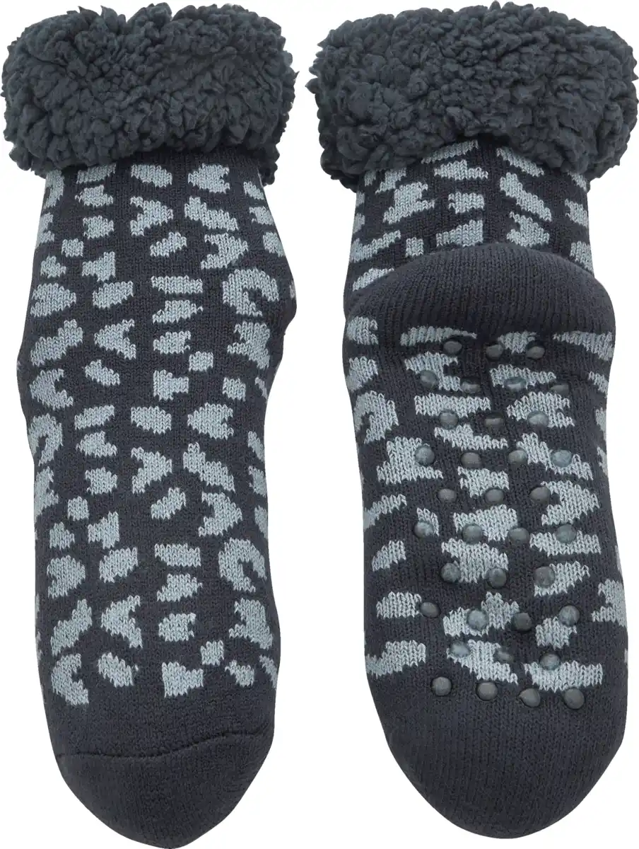 Bild 2 von IDEENWELT Homesocks mit Antirutsch-Noppen Gr. 35/38