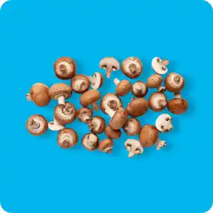   Champignons, braun, Ursprung: siehe Etikett