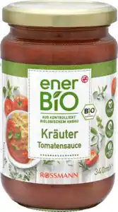 enerBiO Kräuter Tomatensauce, 340 ml