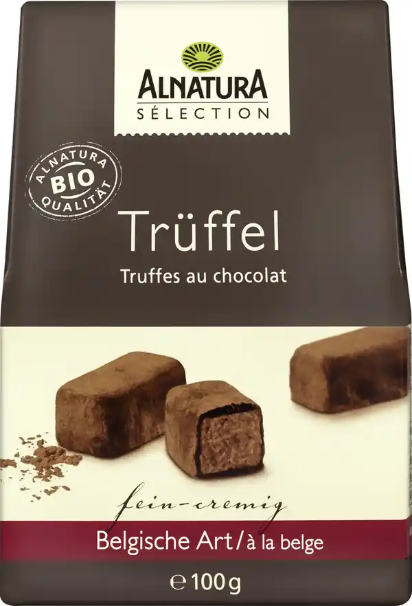 Bild 1 von Alnatura Bio Sélection Trüffel Pralinen, 100 g